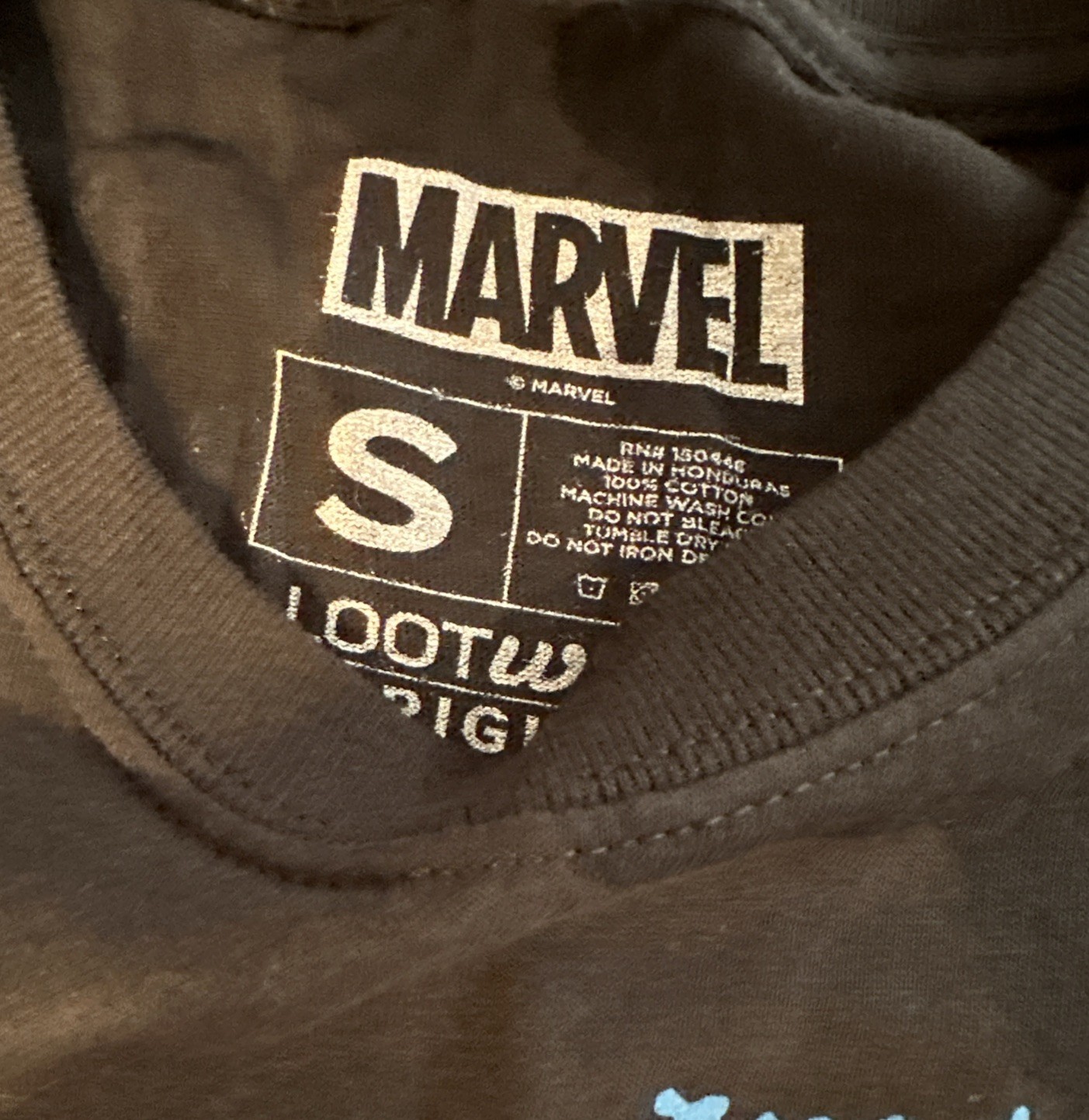 NEW Black Panther Marvel Black Cotton T Shirt Classic Fit Size S Small