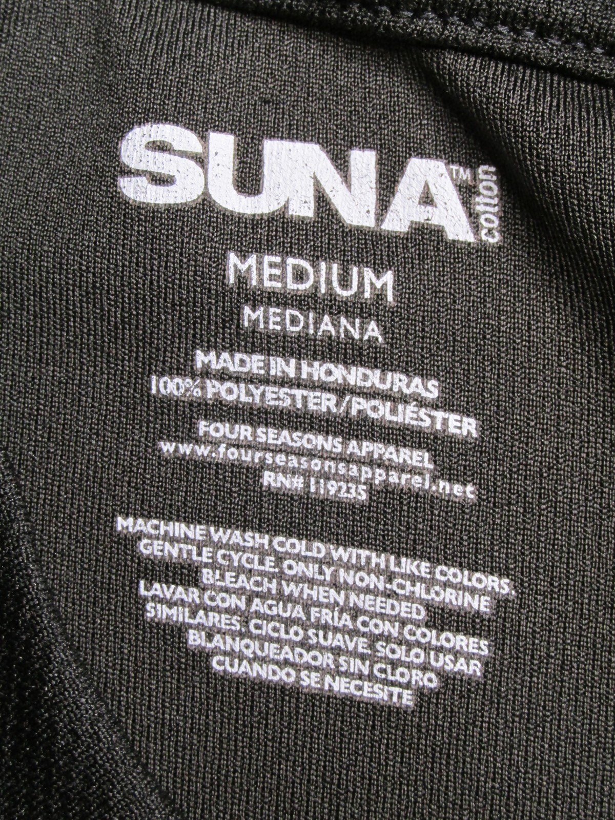 SUNA Mexico Soccer Jersey Men Youth Medium Black Mexican Futbol Team T Shirt