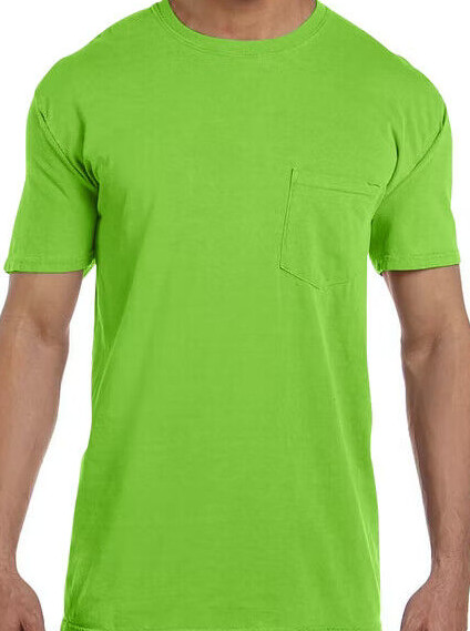 Garment-Dyed Heavyweight Pocket T-Shirt – Comfort Colors 6030