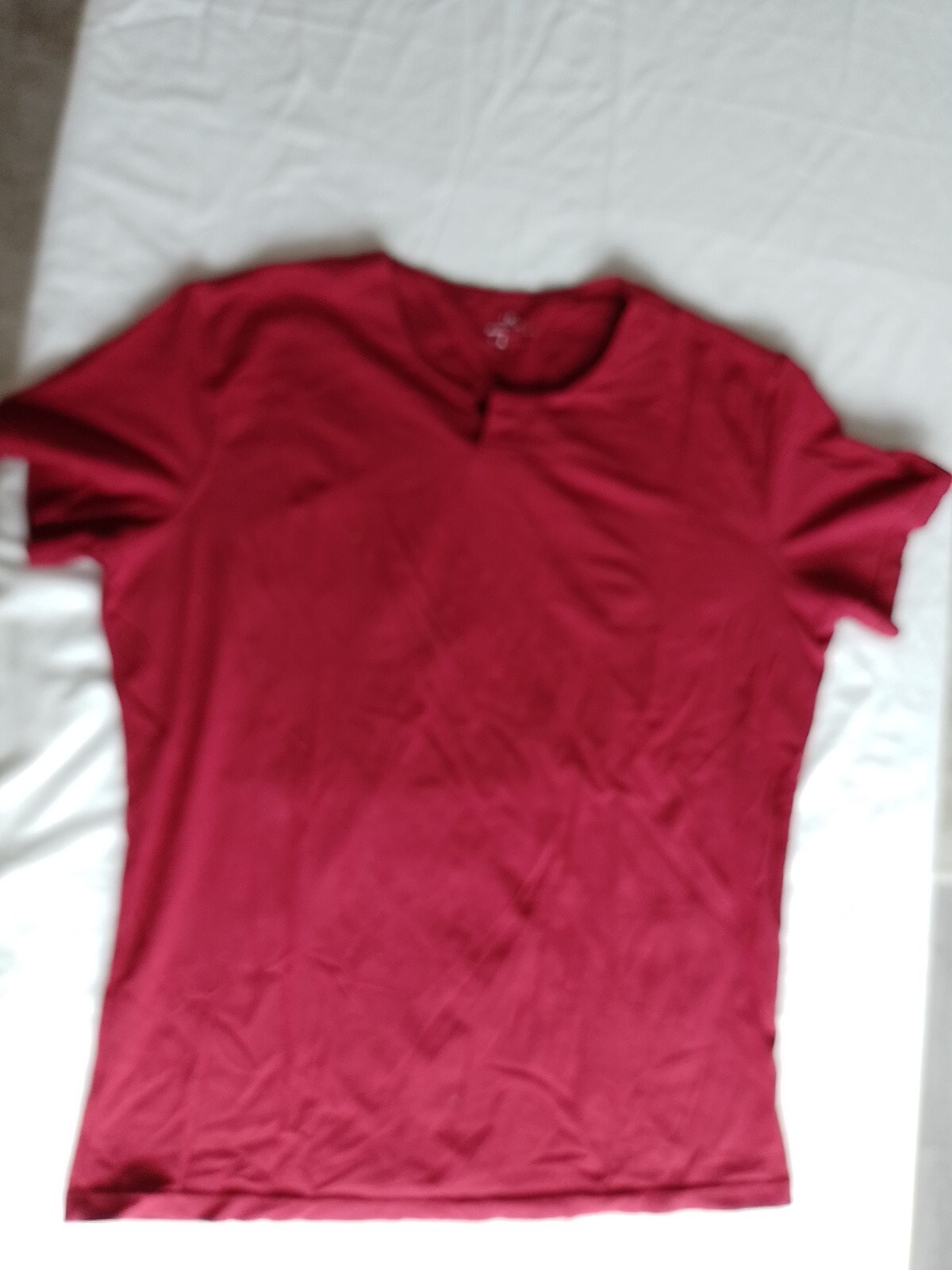 Mwns T Shirt Unbranded Size XL Short Sleeve Red 26969