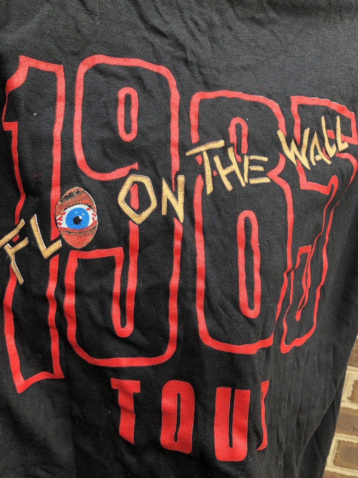 ACDC Fly On The Wall Circa 1985 Tour Charlotte Coliseum 26.5” 18”