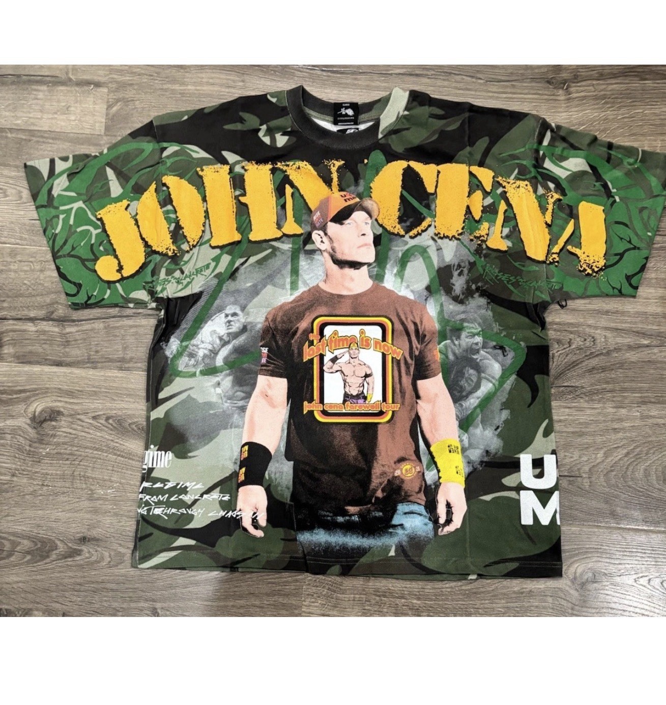 Civil Regime x WWE John Cena The Last Time is Now Tee Brand New With Tags XL