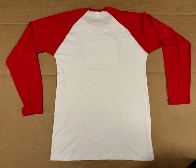 MARIAH CAREY Glitter PROMO TShirt LONG SLEEVE VARSITY UNWORN VINTAGE RARE XLARGE