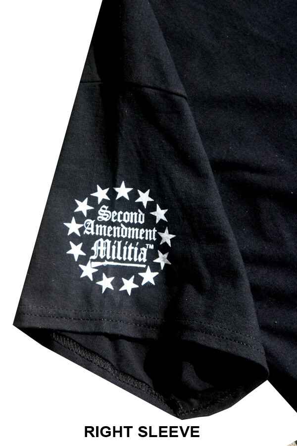 Second Amendment Milita T-Shirt Regulated Rights Right To Bear Arms 2A