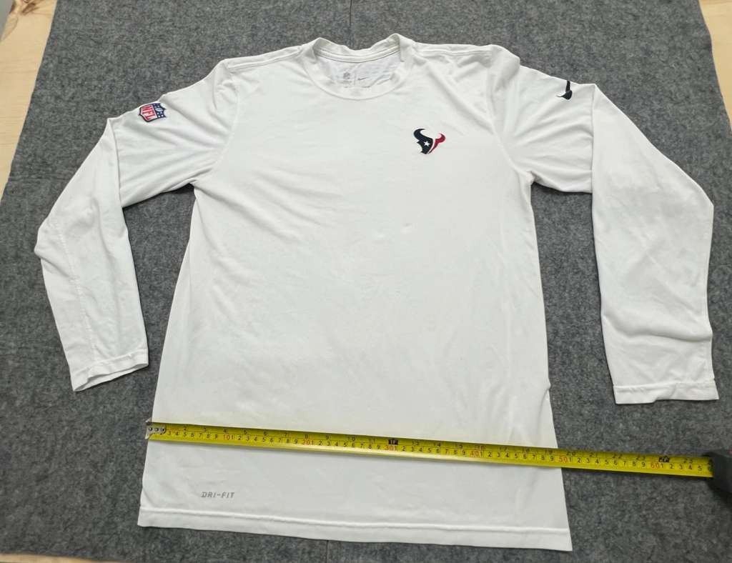 Nike NFL On-Field Houston Texans Dri-Fit Short Sleeve T-Shirt White Men&rsquo;s M