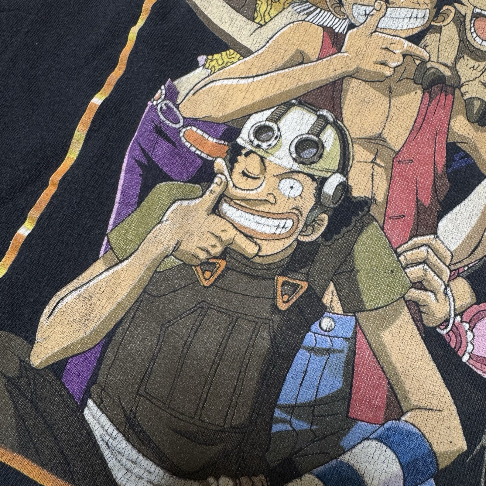 Vintage One Piece ONE PIECE Shonen Jump Manga Large Skypiea Anime Grail Shirt