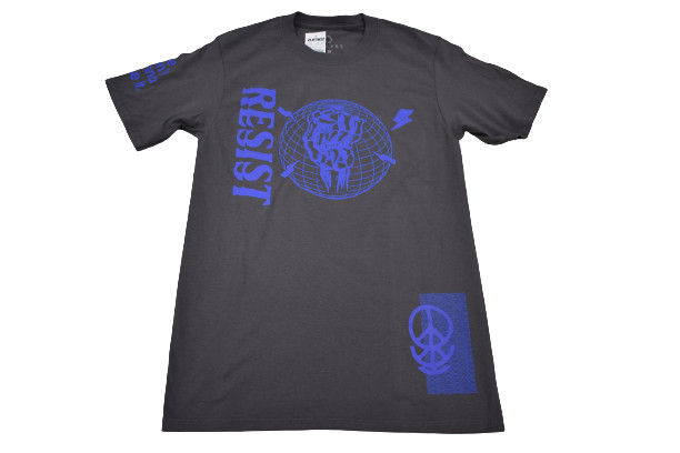 Empyre Mens Resist We Aren&rsquo;t Going To Take It Charcoal Tee Shirt New S-2XL