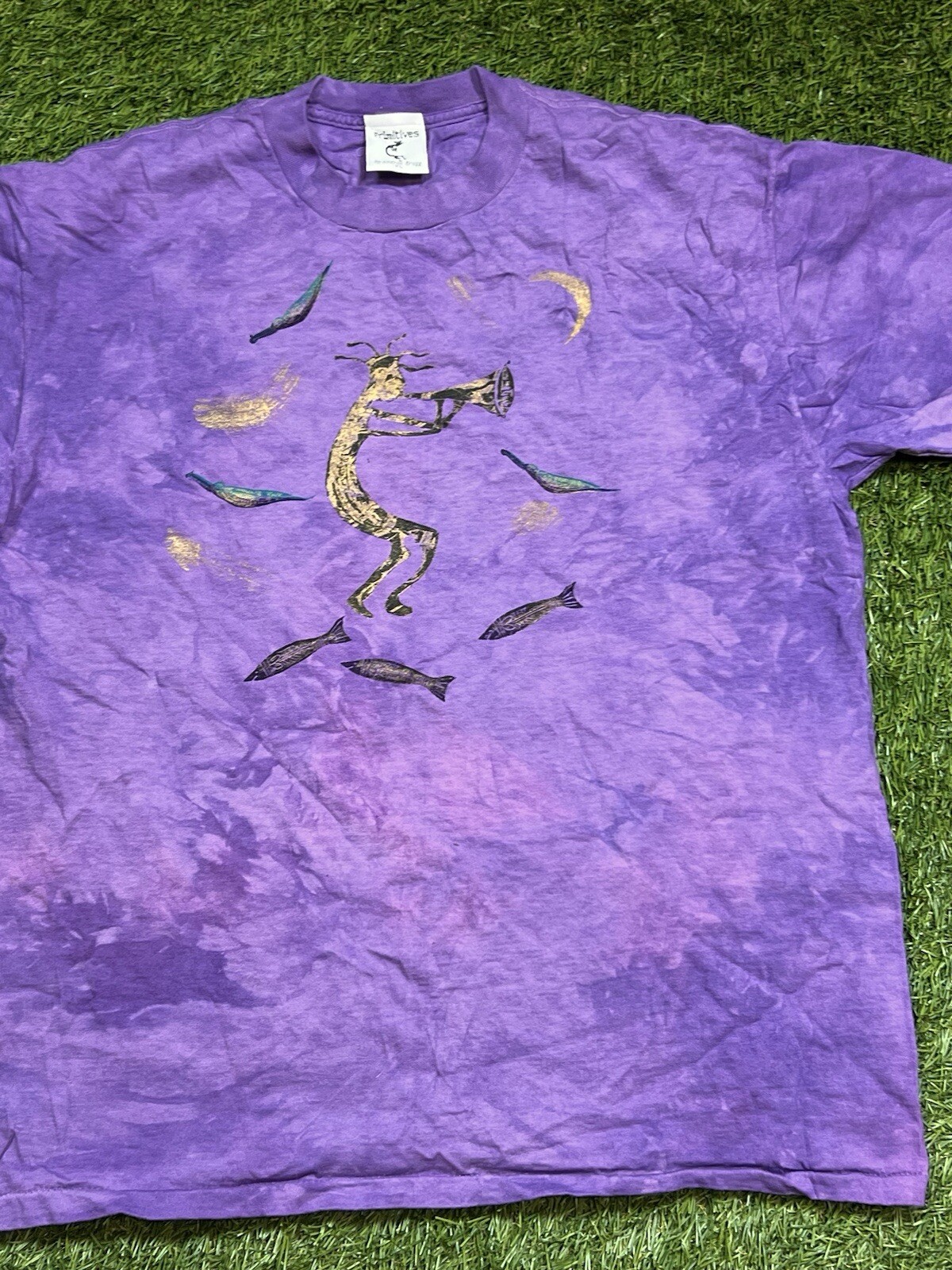 Primitives Andrea Bragg Designs Native American T-Shirt Men’s XL Vintage USA
