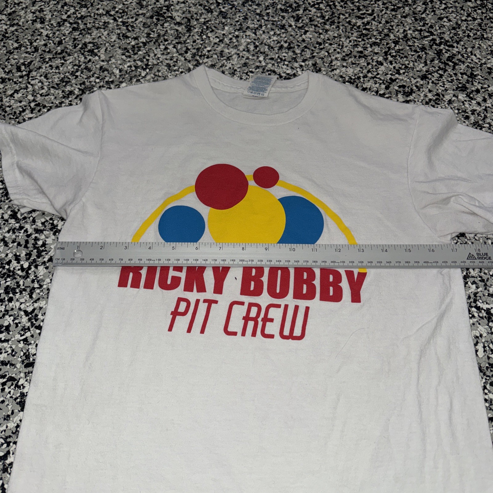 Ricky Bobby Pit Crew Talladega Nights Men&rsquo;s White Size S