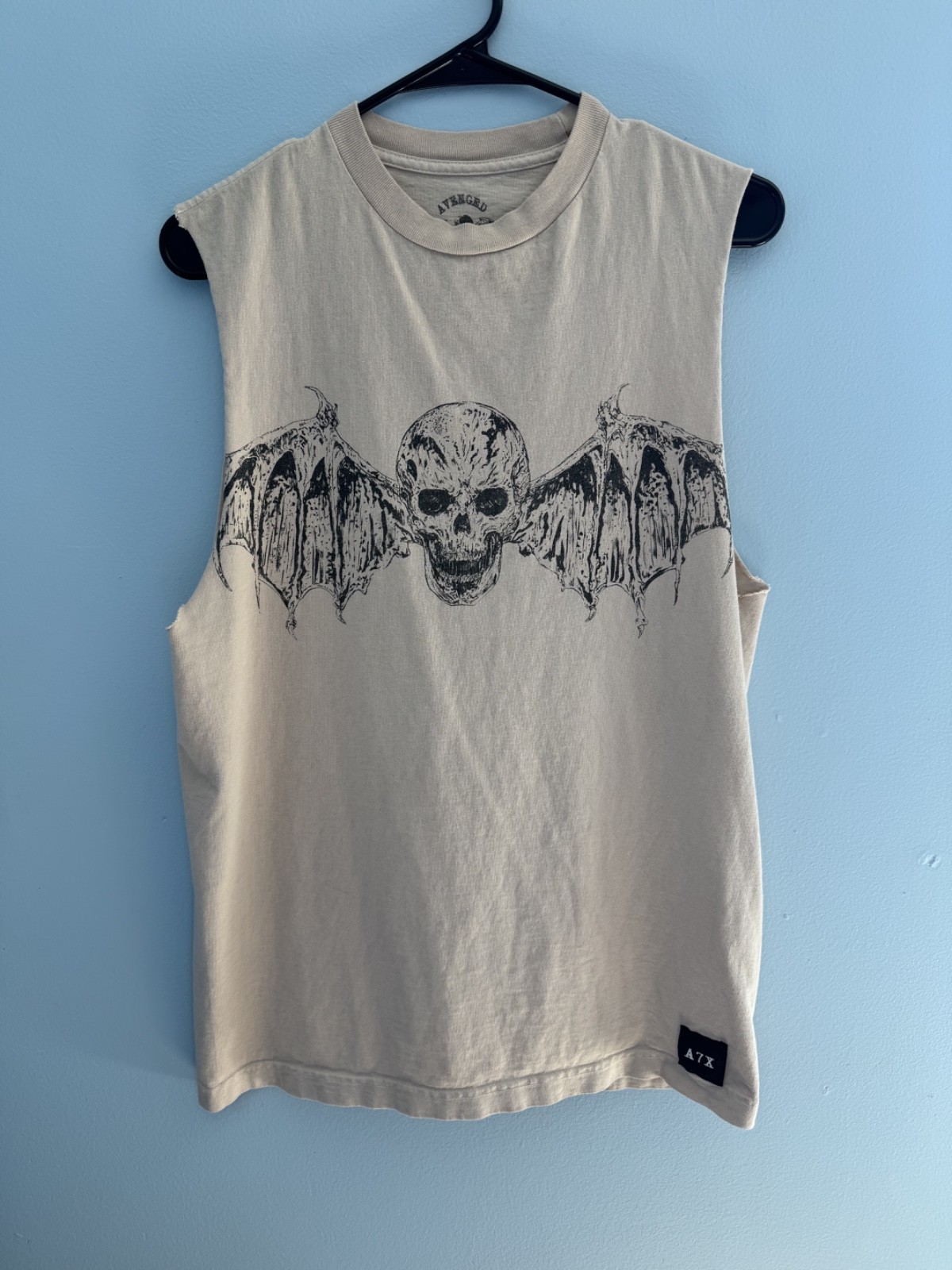 Avenged Sevenfold Deathbat Graphic Band T-Shirt – A7X Merch – Men&rsquo;s Medium