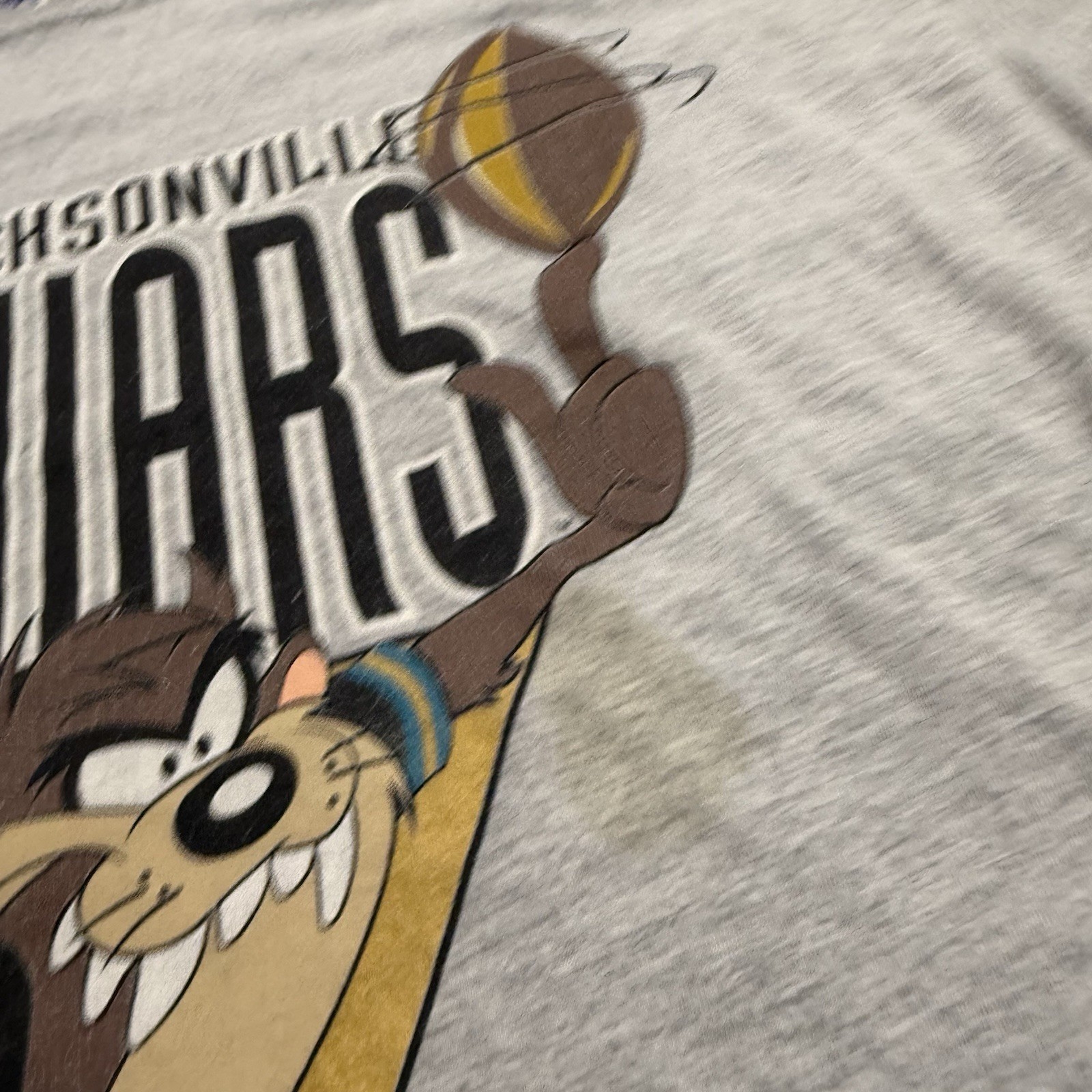 Vintage 90’s Jacksonville Jaguars Banned Logo Tasmanian Devil Taz Longsleeve