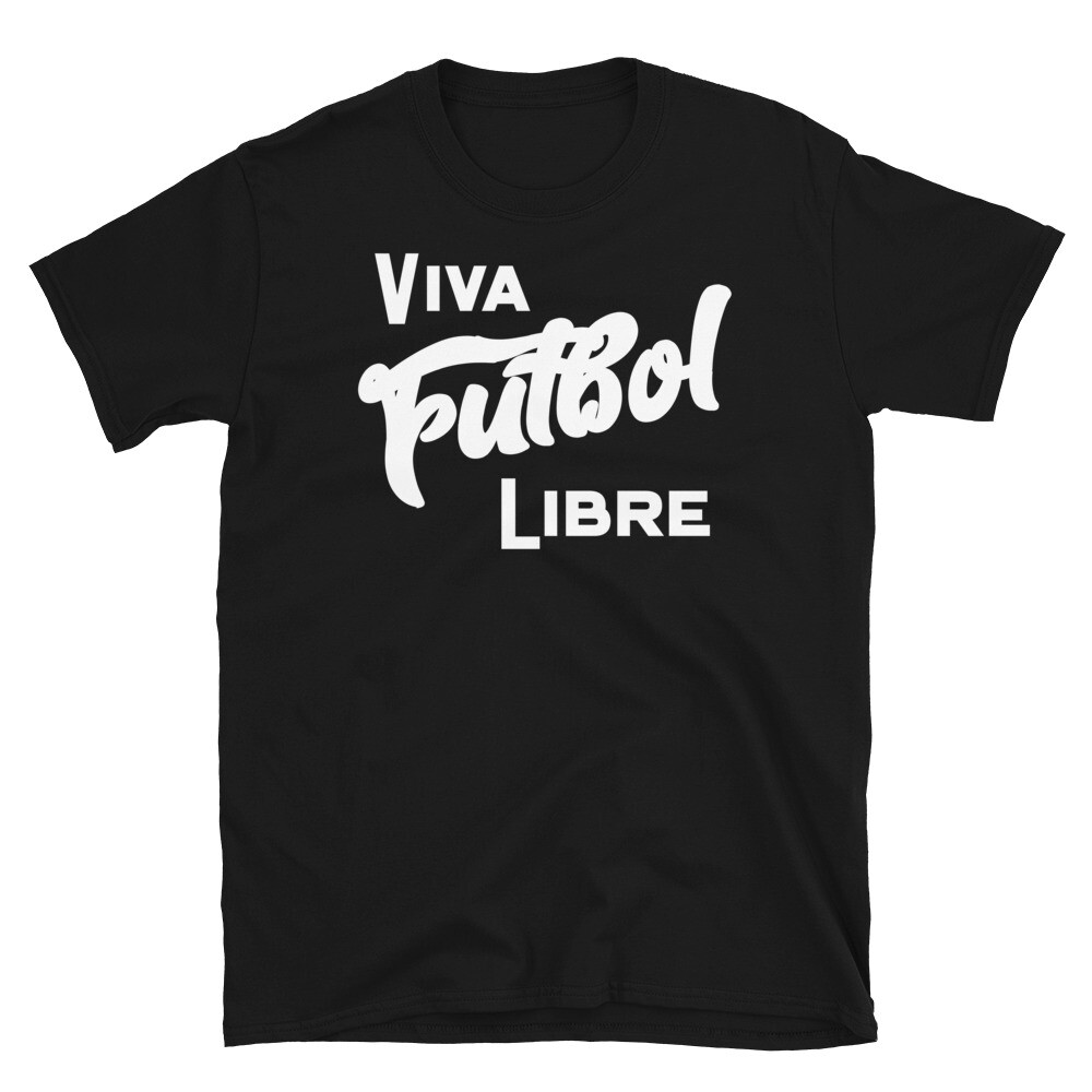 New Viva Futbol Libre Mens Size Soft Comfy Soccer Football T-Shirt