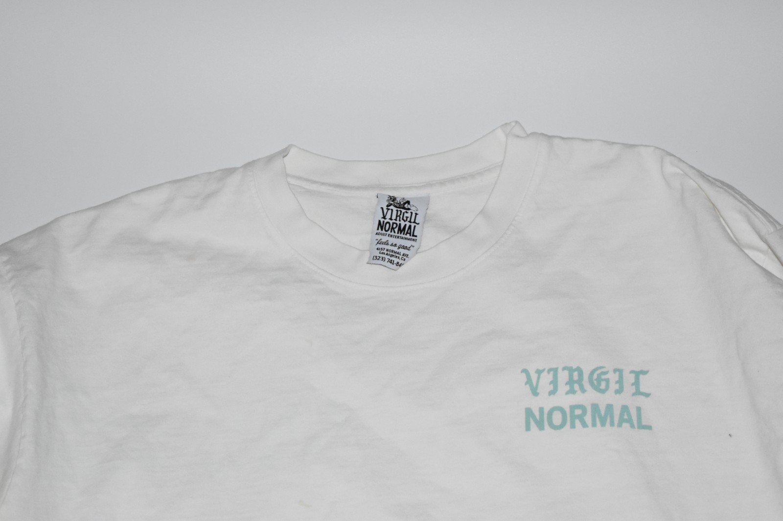Virgil Normal Men&rsquo;s Size XL 100% Cotton Adult Entertainment Long Sleeve LS Shirt