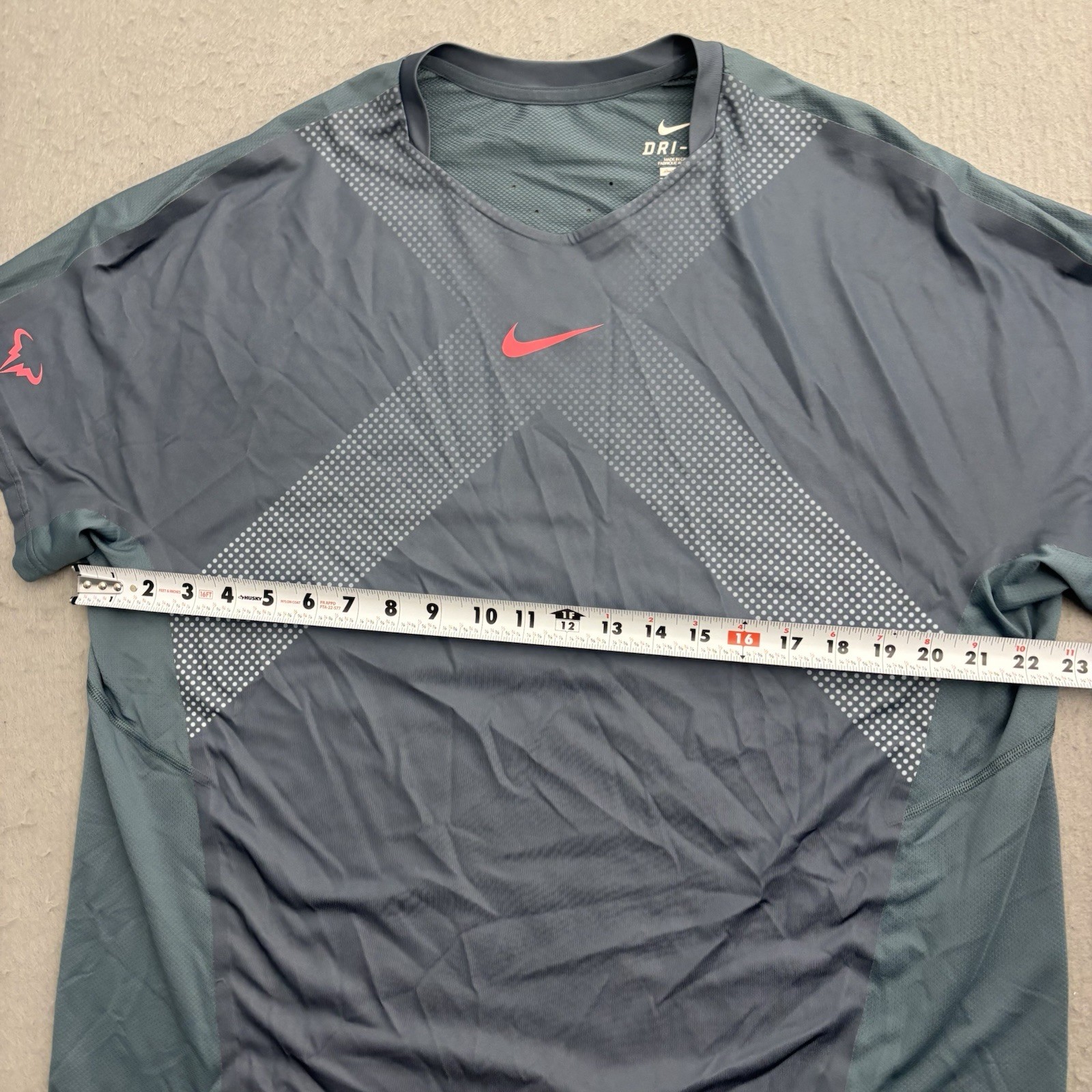 Nike Rafa Nadal 2013 US Open Premier Tennis Shirt Size 2XL 546473-469