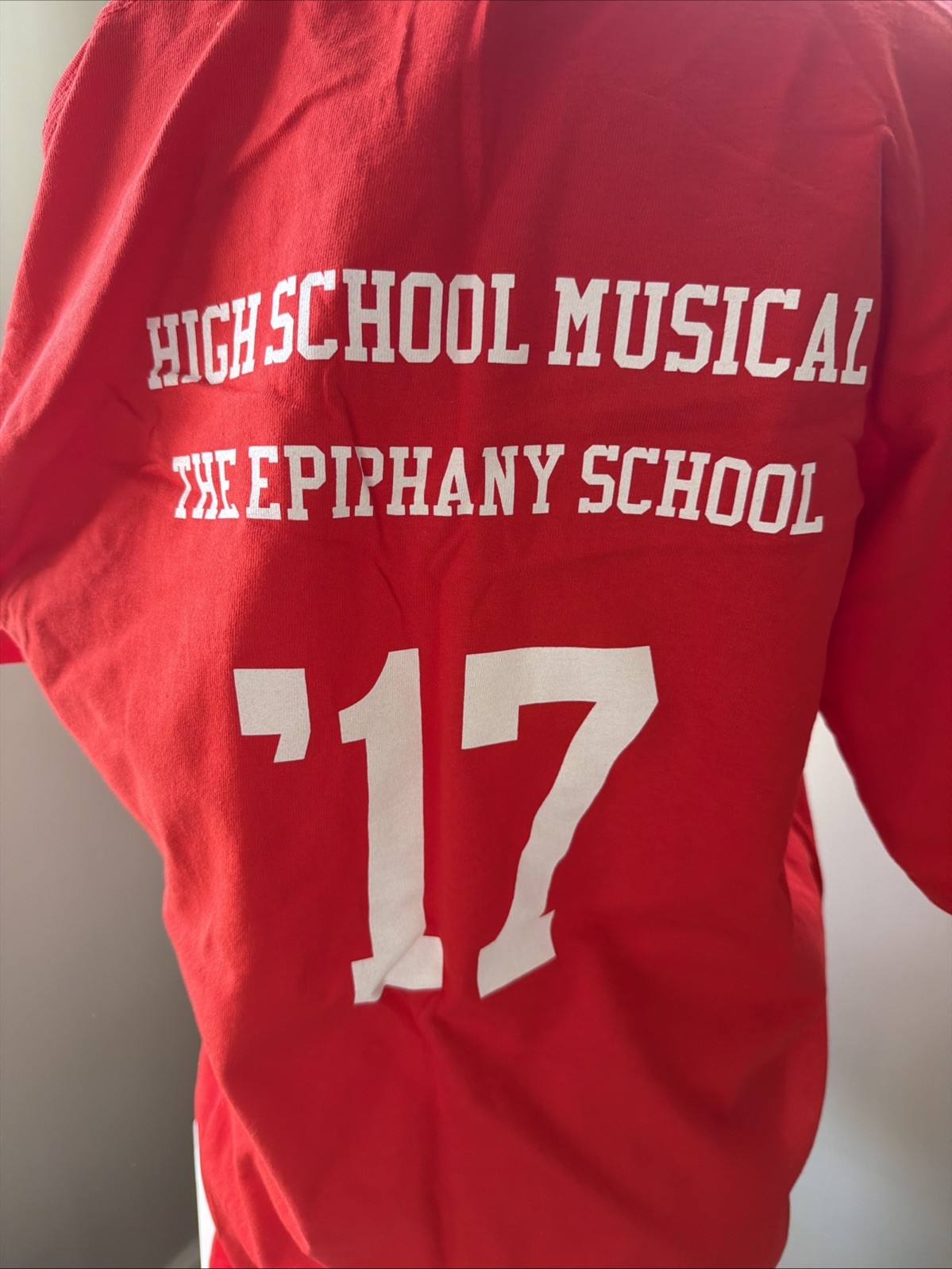 The Epiphany School 2017 Production Of High School Musical Tshirt Large