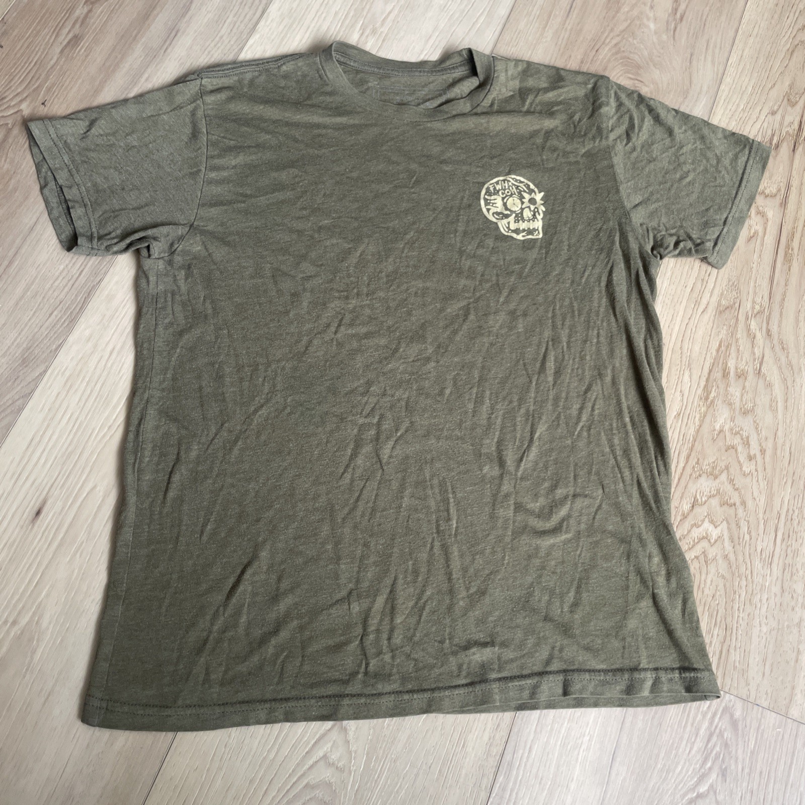 Few Will Hunt Consequence Of Habit Mens T Shirt Green Size Medium