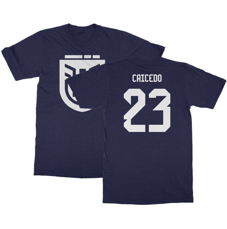 Caicedo 23 Jersey Style – Ecuador Soccer Cup Fan Unisex T-Shirt
