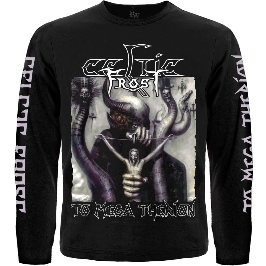 Celtic Frost « To Mega Therion » Long Sleeve Black T-Shirt bathory dark throne