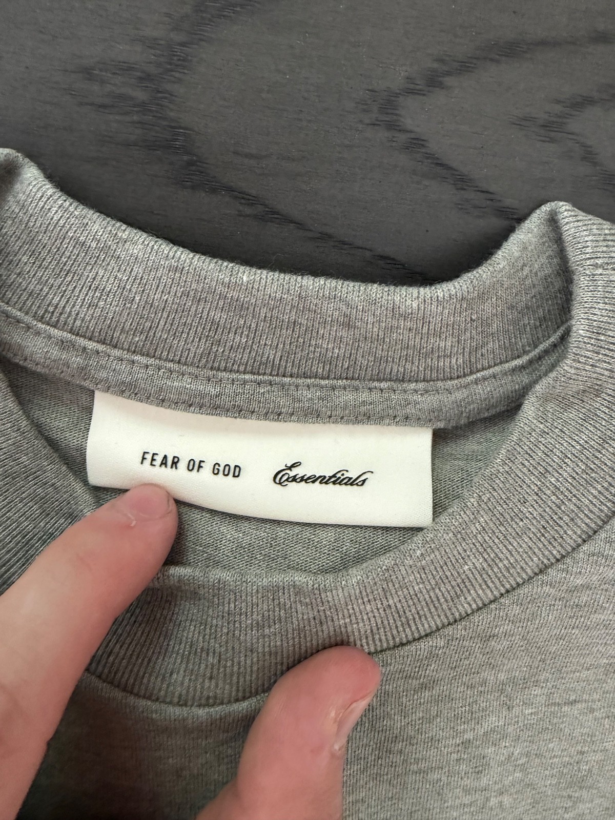 New Essentials Fear of God MLB LA Dodgers Gray Men&rsquo;s T-Shirt Medium $130