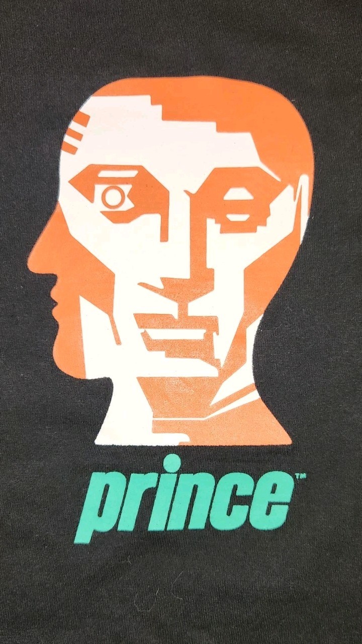 Brain Dead x Prince Tennis Shirt Collab Size Large Black