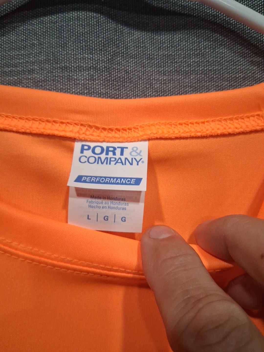 Custom Graphic Dri Fit Short Sleeve T Htv Print Orange Size Large E240