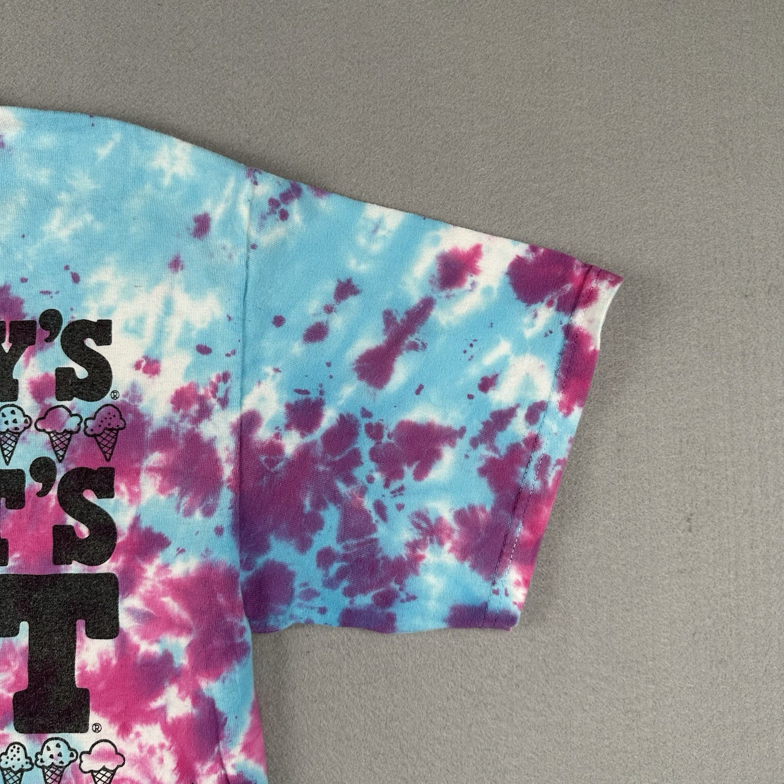 Vintage Cherry Garcia Ben & Jerry’s Shirt Men’s Medium Tie Dyed Grateful Dead