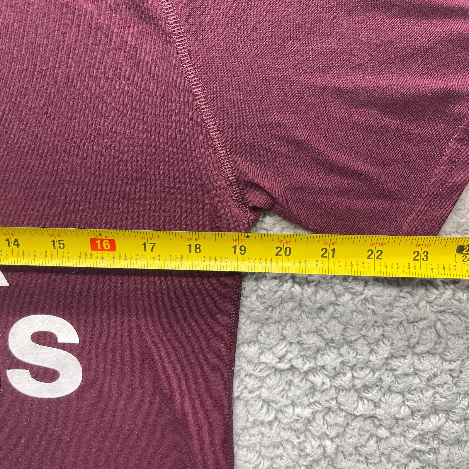 Adidas Men Ultimate Tee Shirt Mens Medium Climalite Maroon T-Shirt