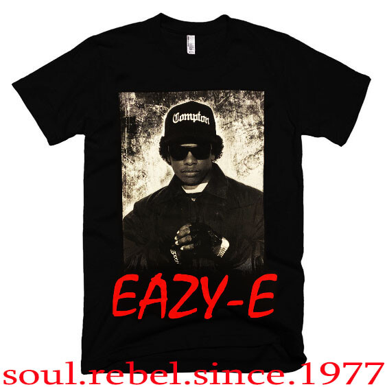 EAZY RAP HIP HOP T SHIRTS MEN&rsquo;S SIZES RED