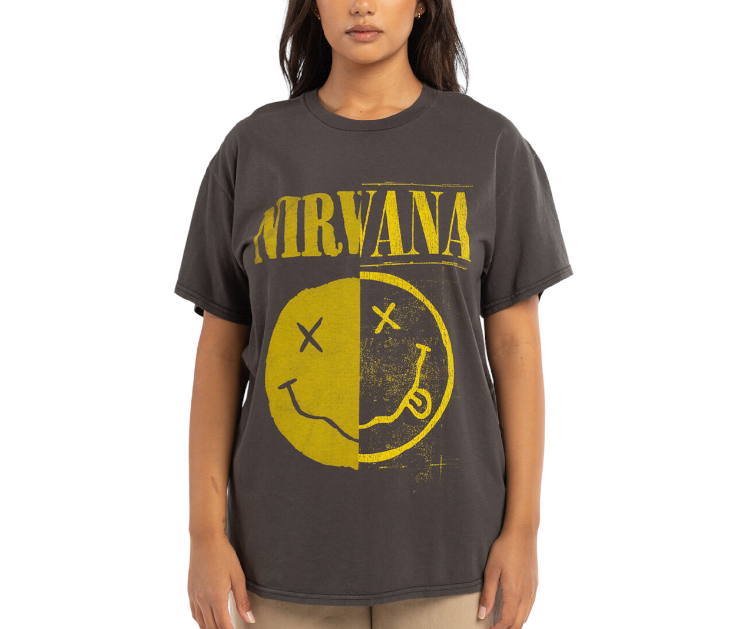 Men&rsquo;s T-Shirt Music Vintage Split N.i.r.v.a.n.a – 100% Cotton – New $24.99 ORG
