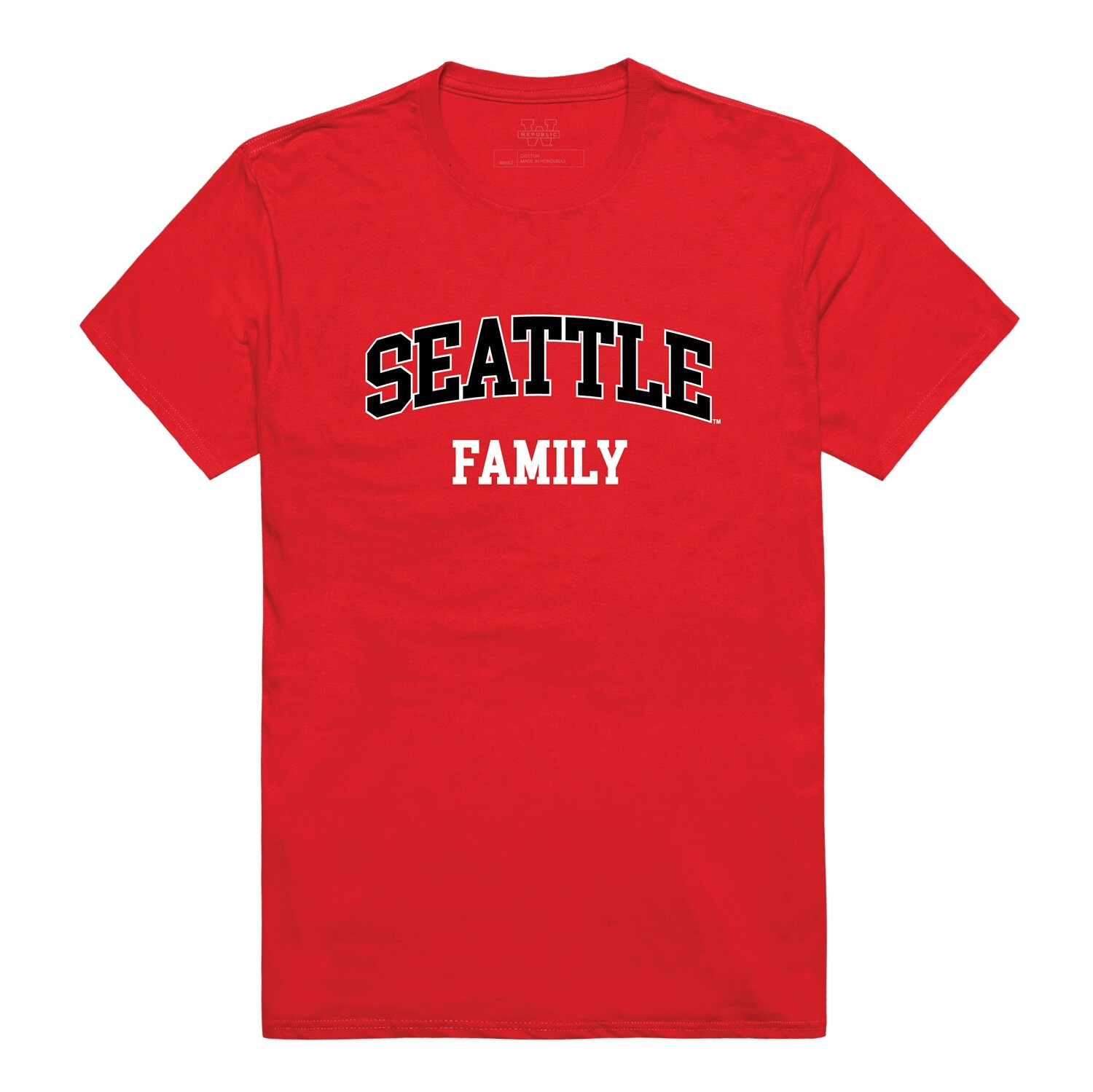 Seattle University Redhawks SU Family Tee T Shirt