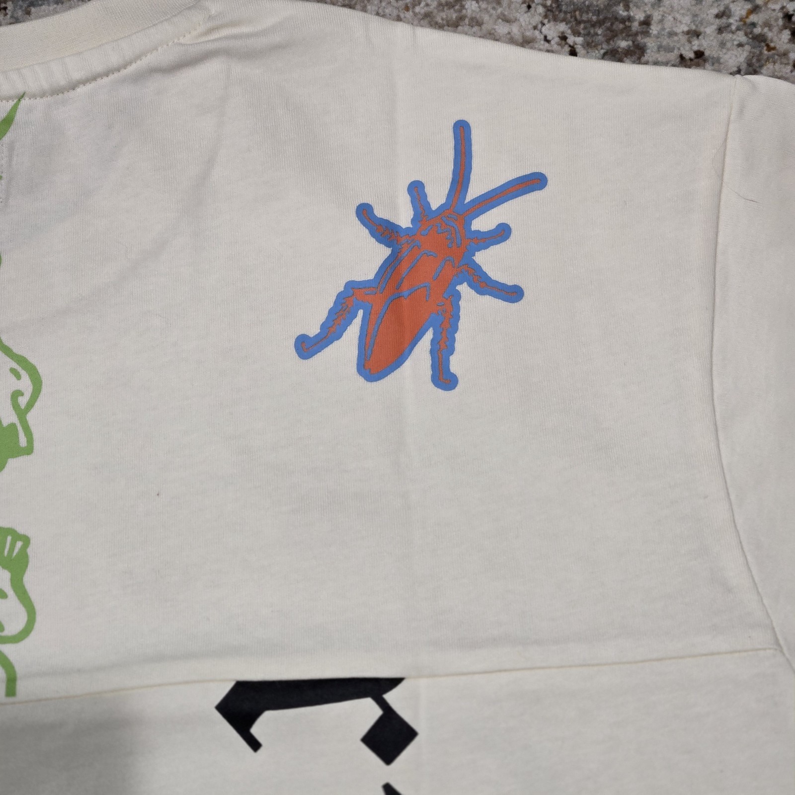 Cookies Highest Of Highs Panel Graphic Knit Tee Crew Neck Natural Size 2XL