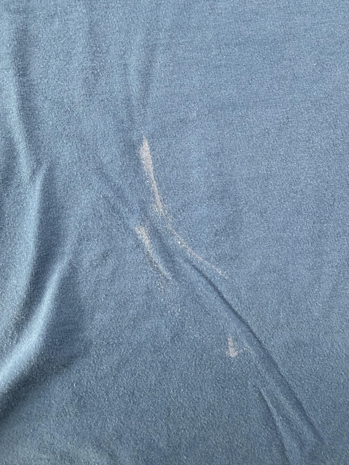 Patagonia Shirt Mens Large Blue Back Logo Graphic Tee Tagless Outdoor Hiking