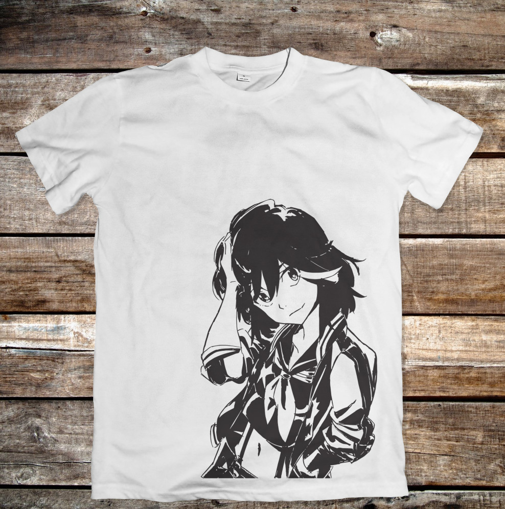 Kill La Kill Ryoko Anime Manga Graphic T- Shirt Unisex apparel Reto Tee