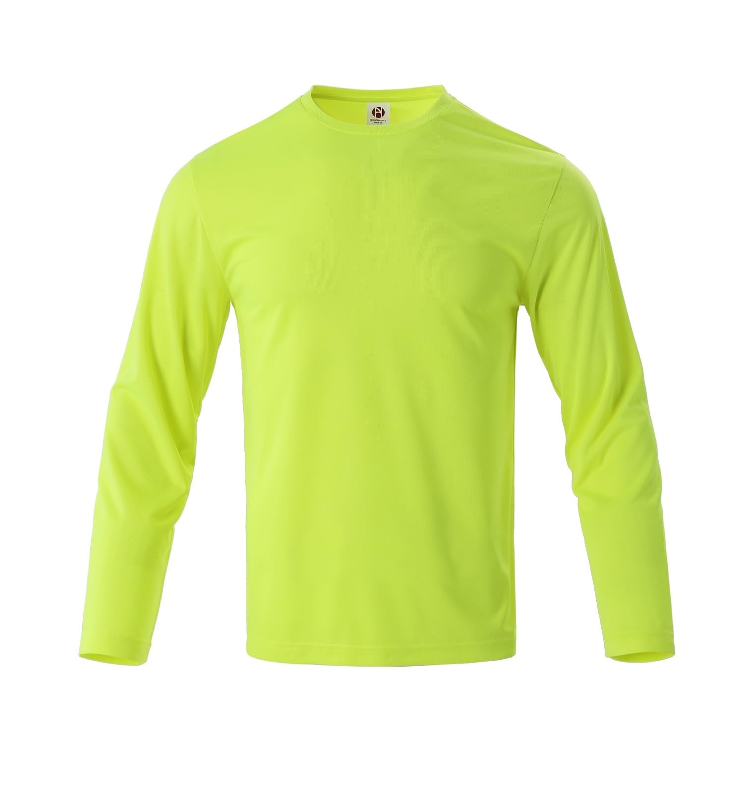 Facitisu 5 Pack Men Long Sleeve T Shirts Quick Dry Athletic Running Activewea…