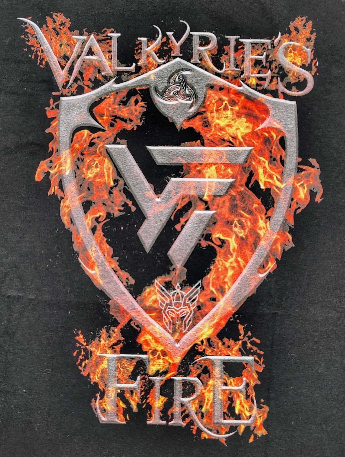 NEW Valkyrie&rsquo;s Fire T-Shirt Men&rsquo;s Size XL Nashville Metal Band Ascension