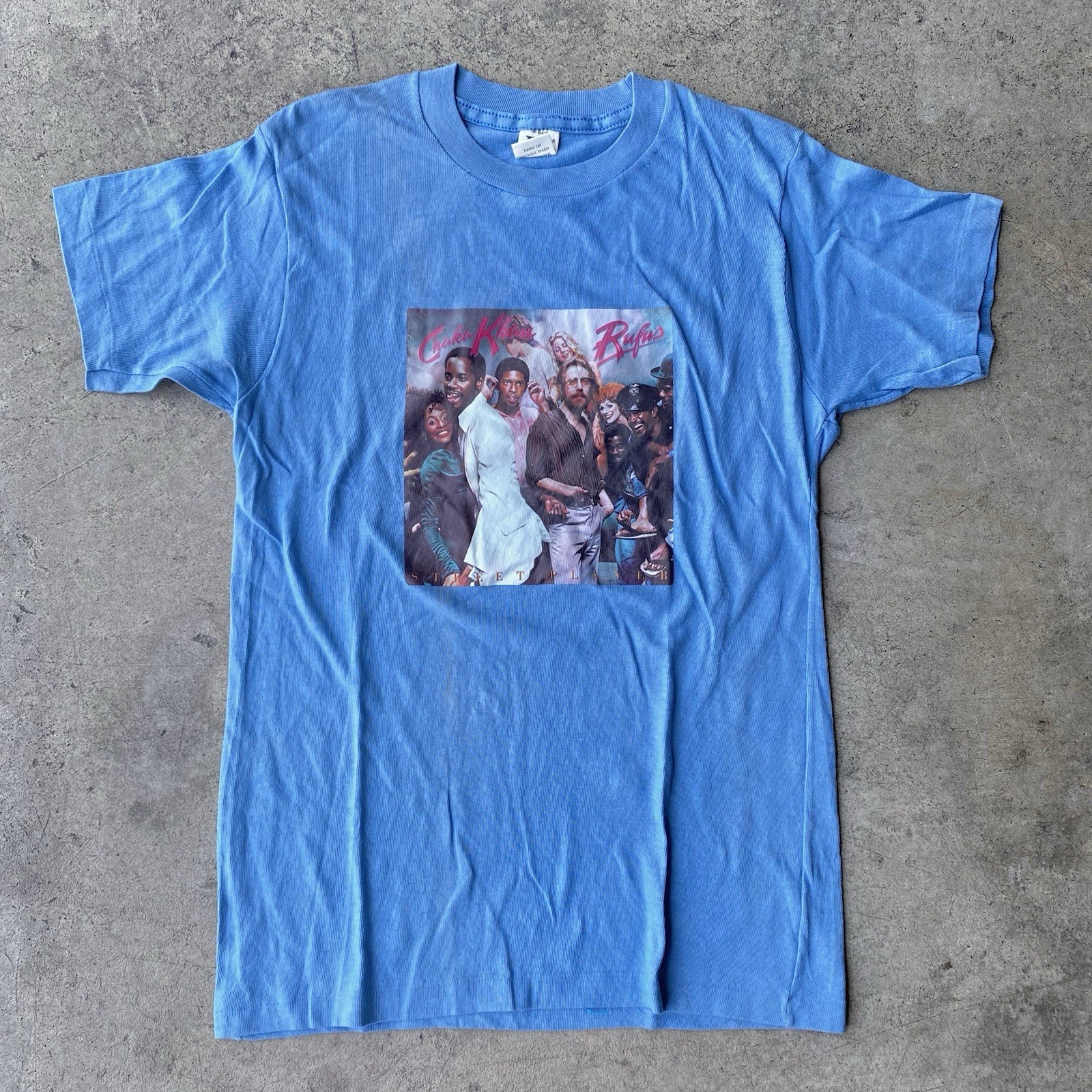 Vintage 1970s Chaka Khan & Rufus Street Player T-Shirt M Funk Soul Disco R&B POP