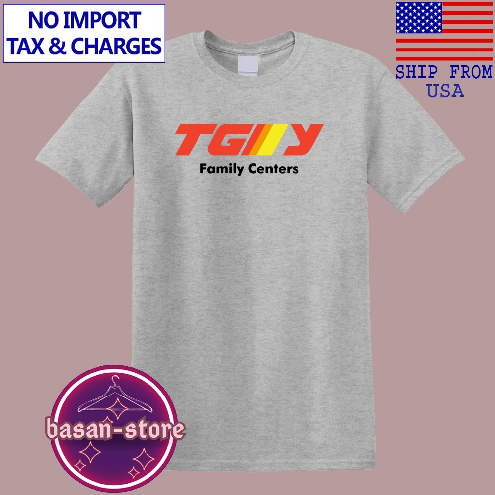 TG&Y Family Center Discount Department Store Men&rsquo;s Grey Size S-5XL