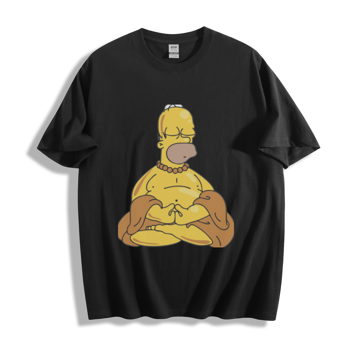The Simpsons Homer Meditating Graphic T-Shirt