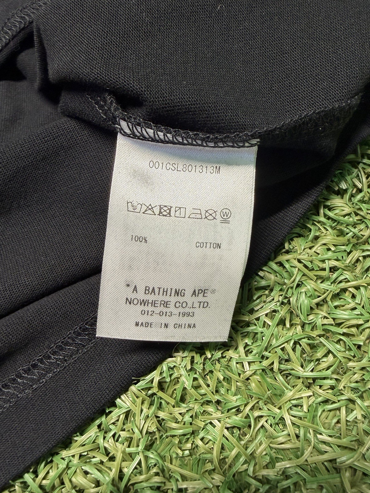 A Bathing Ape Rhinestone Collage Relaxed Fit Tee 3xl