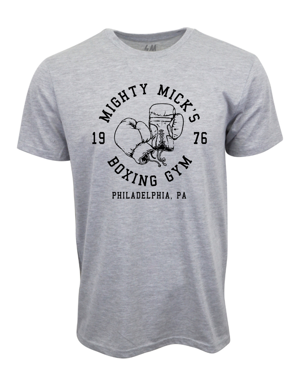 MIGHTY MICKS BOXING GYM PHILADELPHIA PA ESTABLISHED GRAPHIC T SHIRT