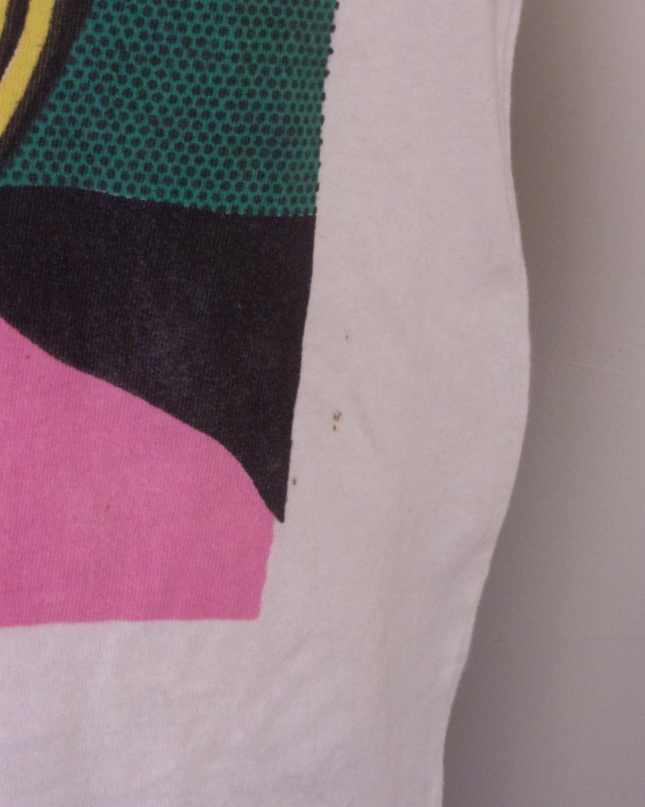 vintage 80s 90s rare Roy Lichtenstein Israel Theme T-Shirt Pop Art sz M