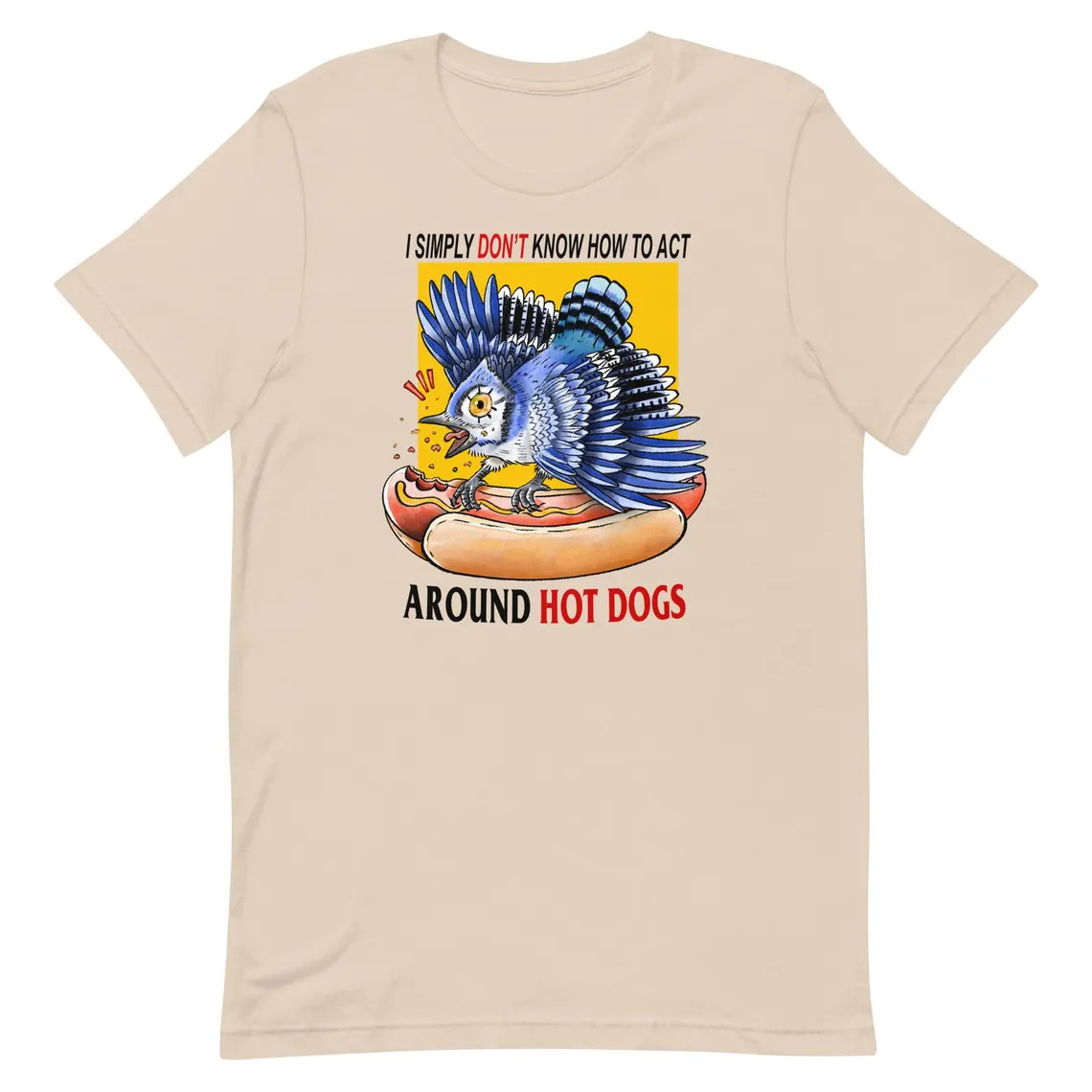Hot Dog Unisex t-shirt