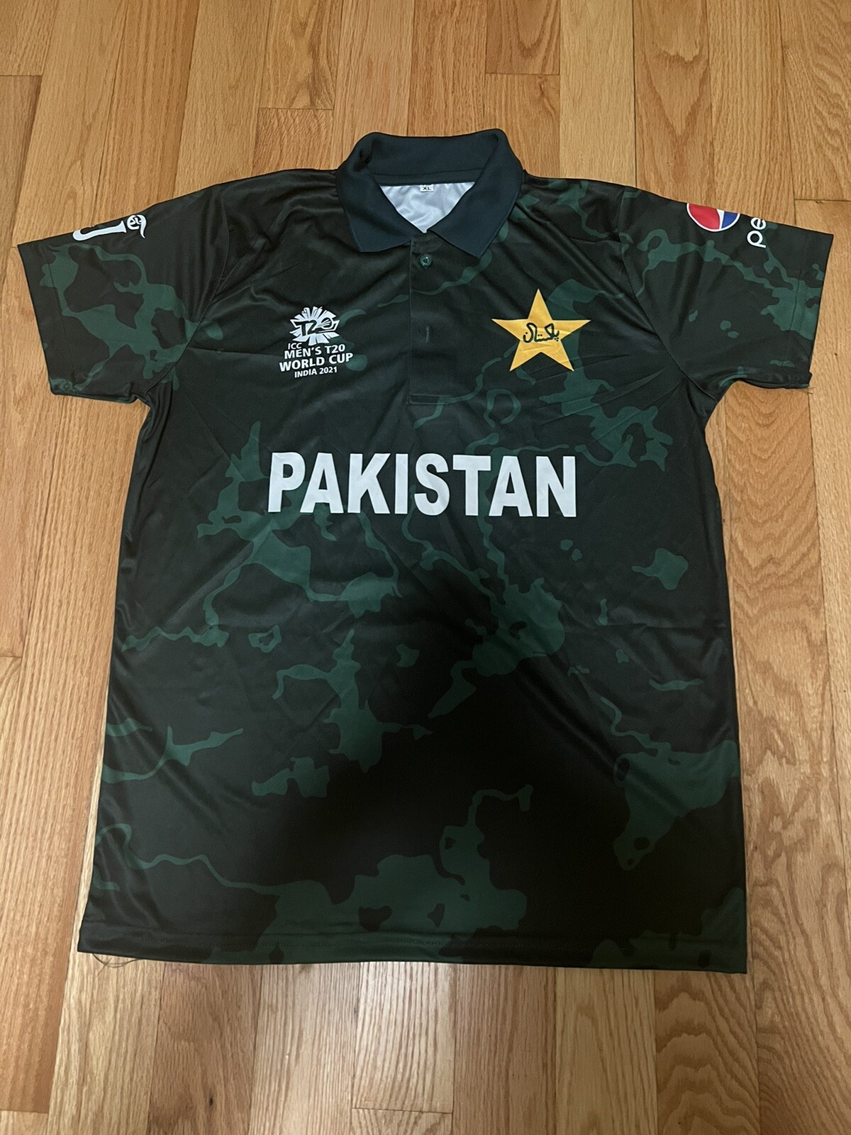 Pakistan Cricket Jersey 2021 – T20 World Cup Jersey (Usa Size – S, M, L)