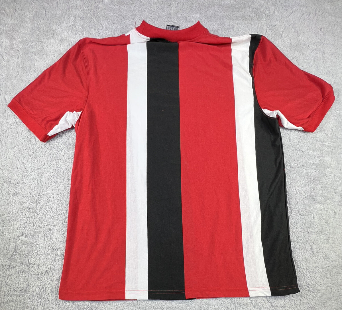 Brooklyn State Men&rsquo;s Vertical Stripe Crew Size 3XL Color Block Cotton Polyester