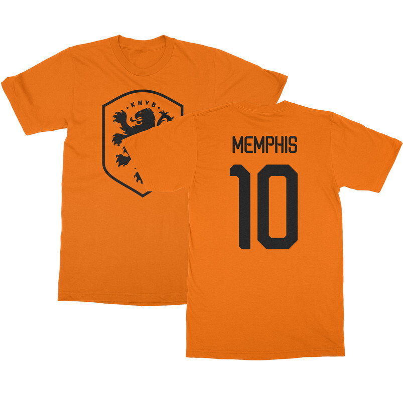 Memphis 10 Jersey Style – Netherlands Soccer Cup Fan Unisex T-Shirt