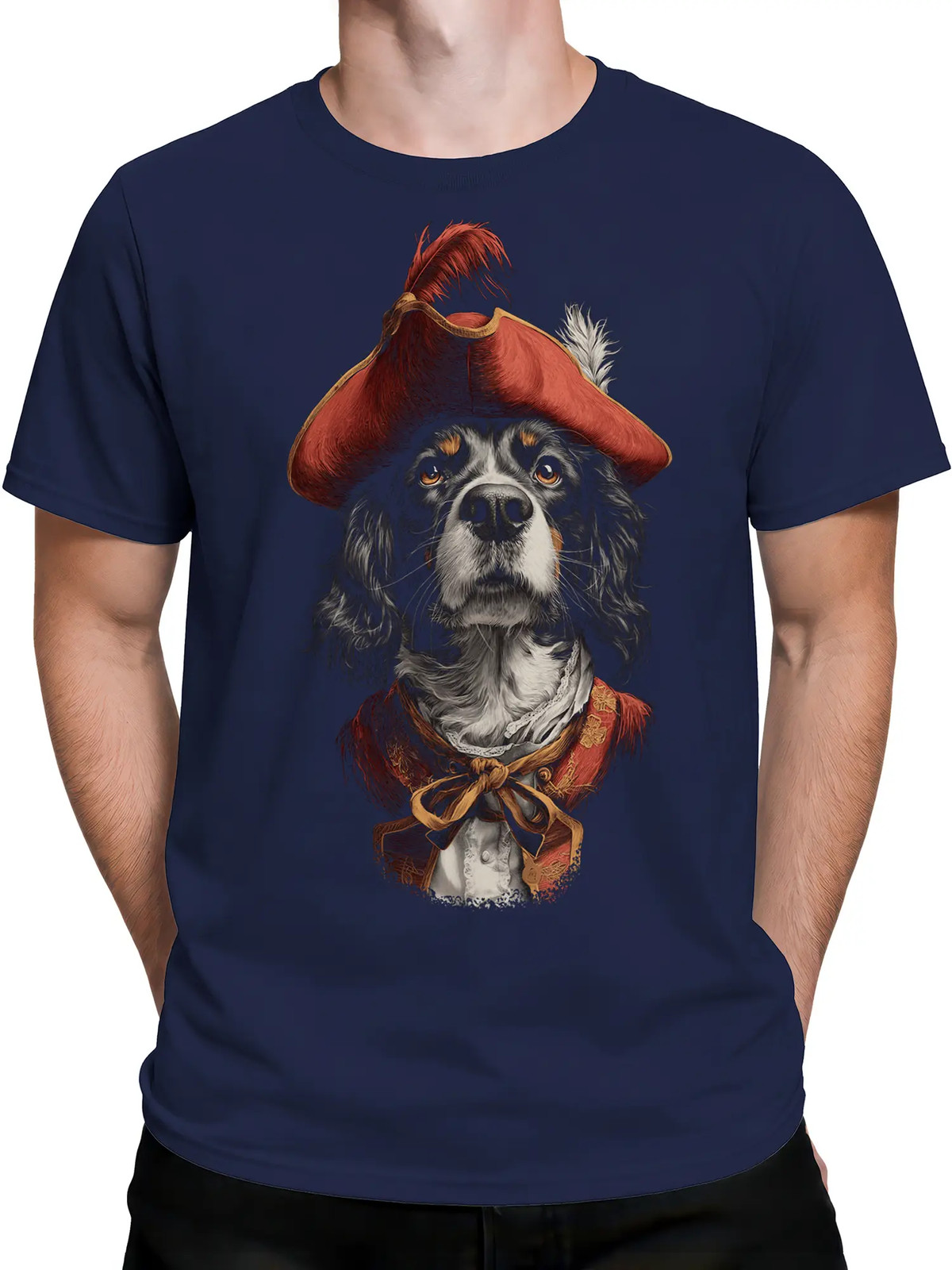 Musketeer Hound Dog T-Shirt | Unisex