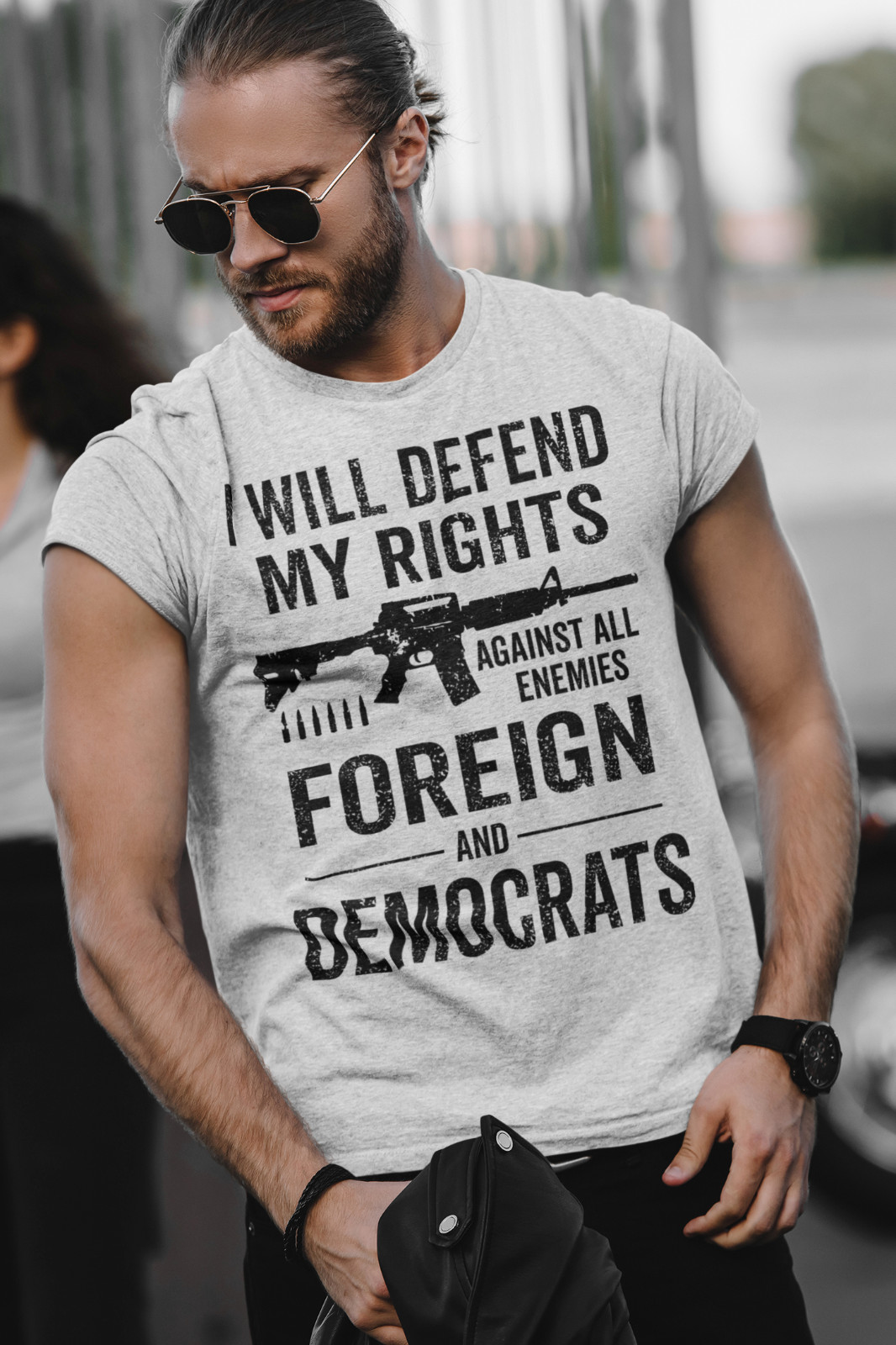 Mens Pro Gun 2nd Amendment USA Political T-Shirt Patriotic Shirts for Men