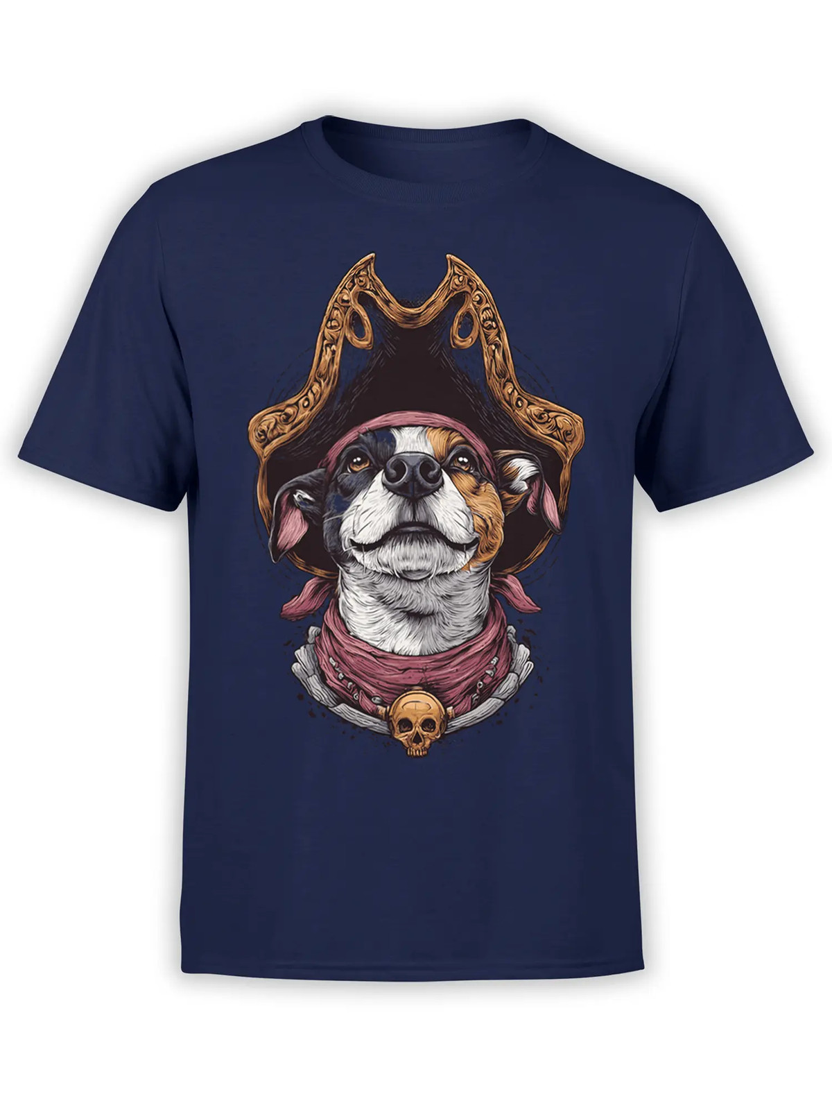 Captain Pup Pirate Dog T-Shirt | Unisex