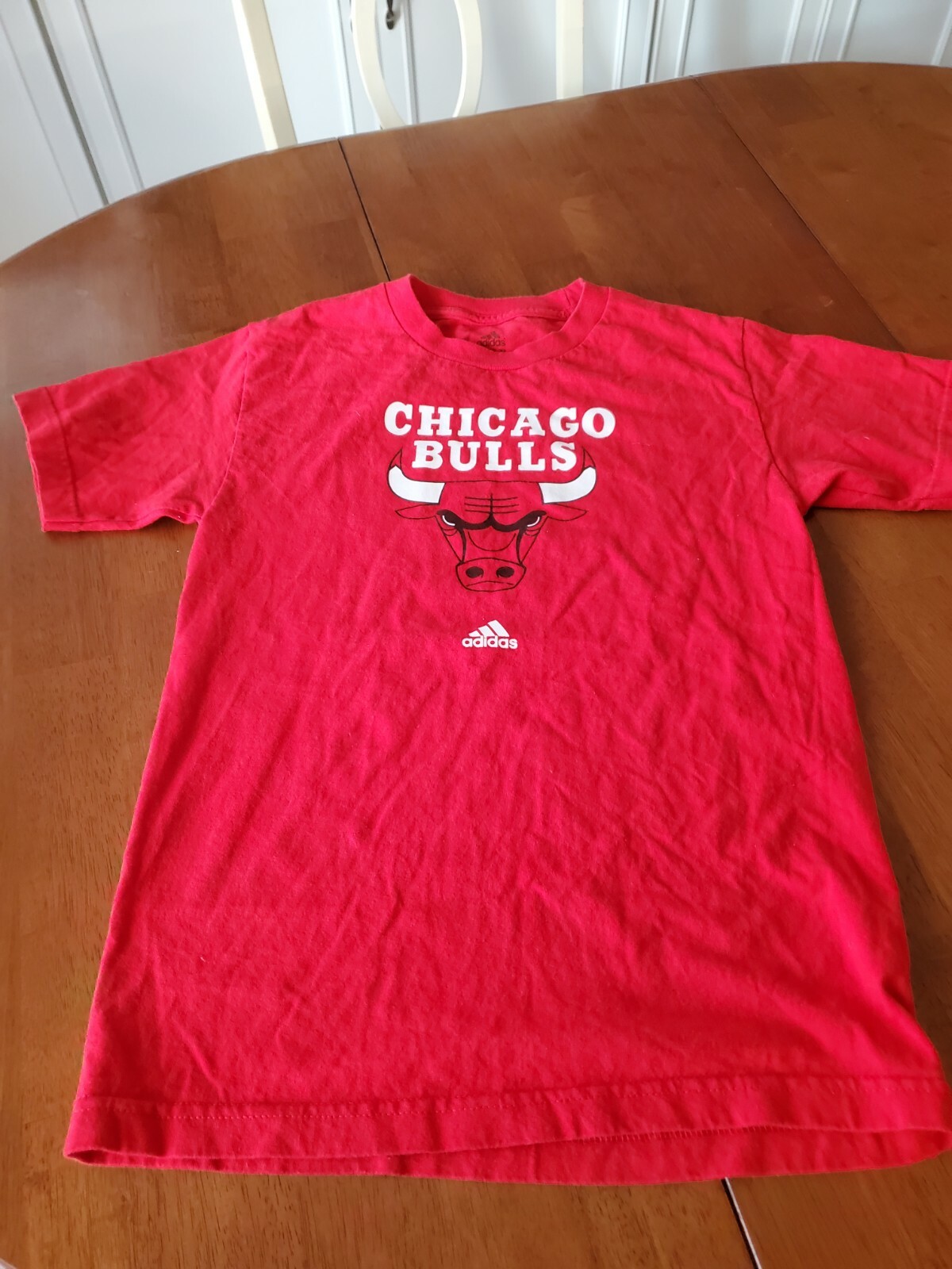 Vintage Chicago Bulls T-Shirt Mens Medium NBA Basketball Adidas Hip Hop Jordan