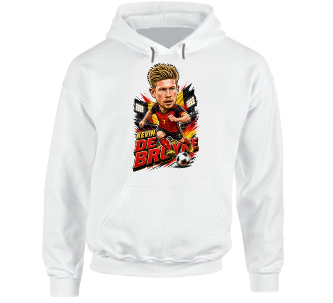 Kevin De Bruyne, Belgium Caricature Soccer 2026 T Shirt